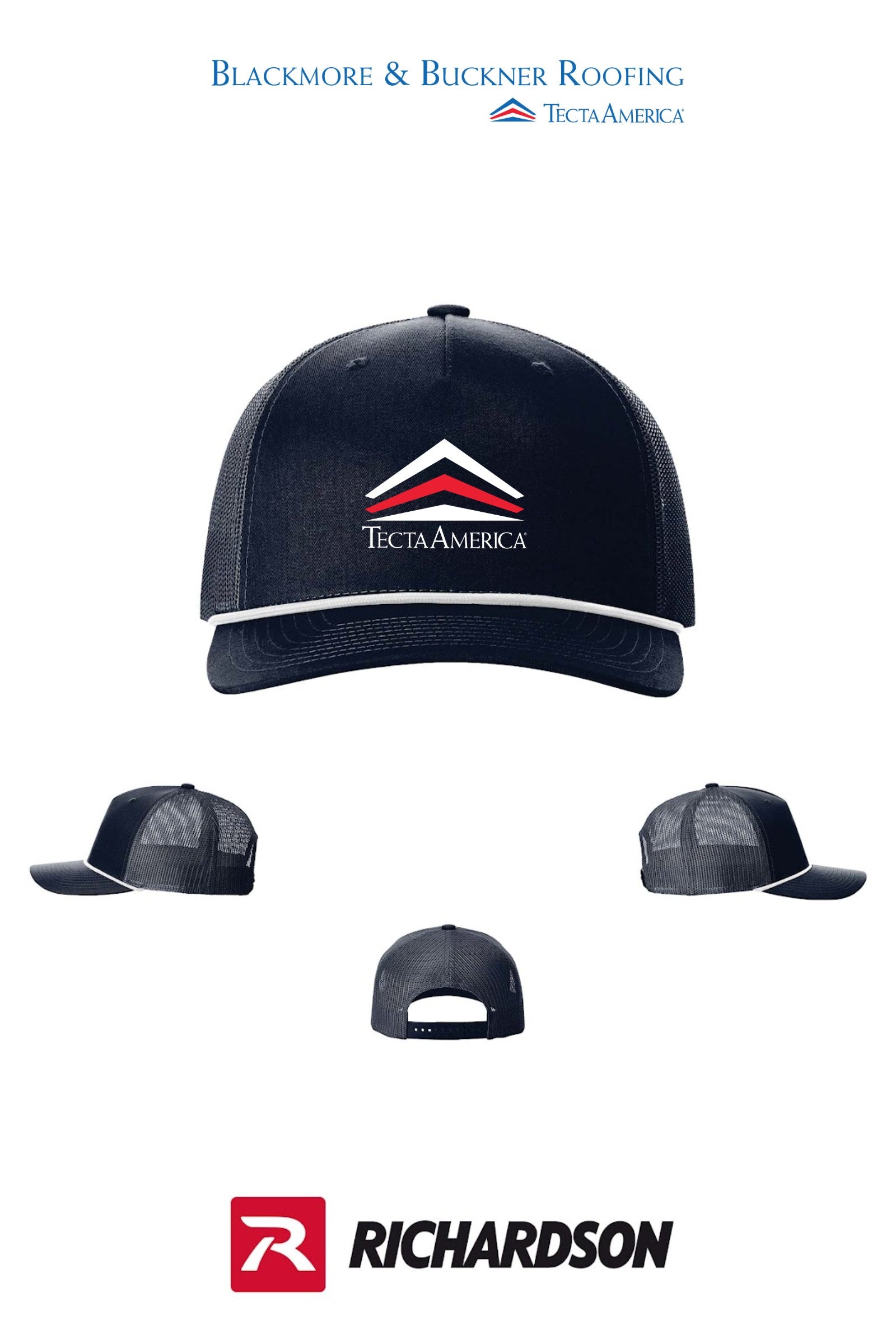 Richardson 112FPR Five-Panel with Rope - Blackmore & Buckner