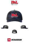 Richardson 112PFP Printed Five-Panel Trucker - B&L Sheet Metal & Roofing
