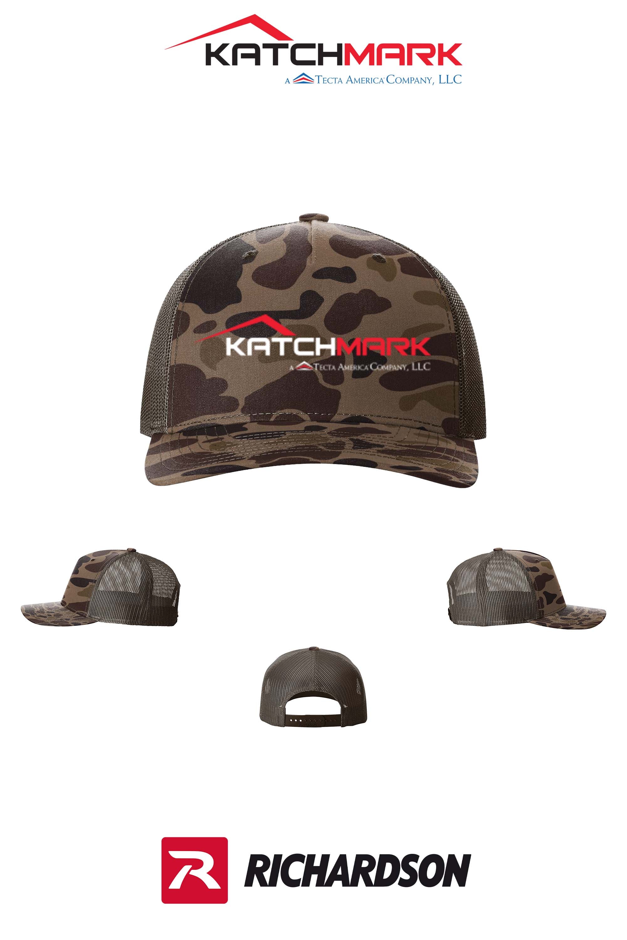 Richardson 112PFP Printed Five-Panel Trucker - Katchmark, A Tecta American Company LLC