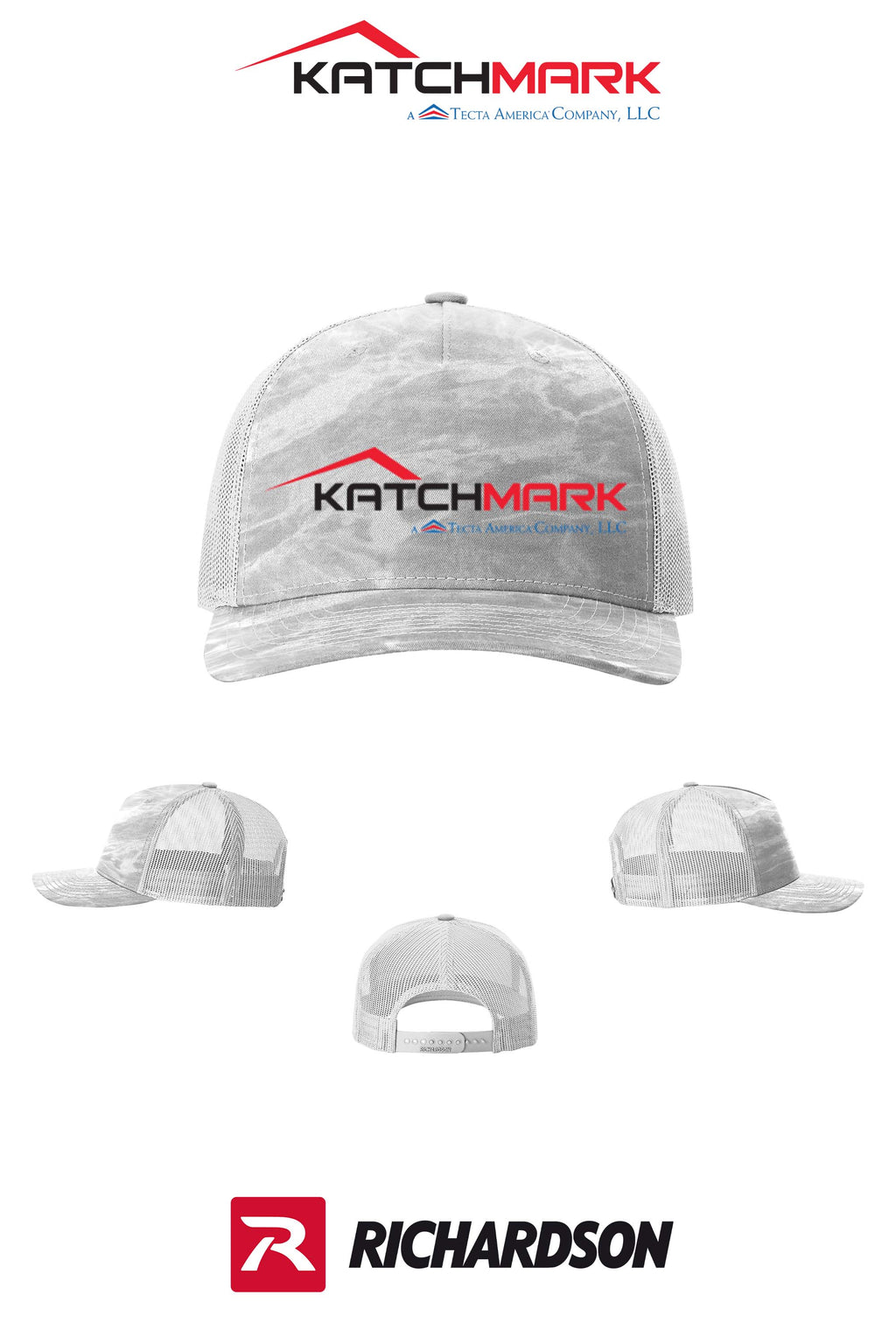 Richardson 112PFP Printed Five-Panel Trucker - Katchmark, A Tecta American Company LLC