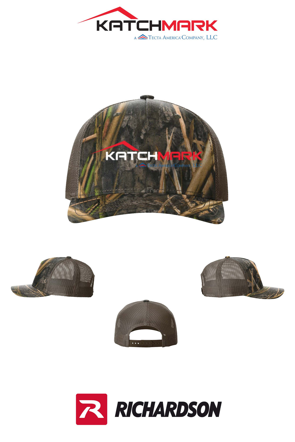 Richardson 112PFP Printed Five-Panel Trucker - Katchmark, A Tecta American Company LLC