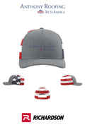 Richardson 112PM Printed Mesh Trucker - Anthony Roofing