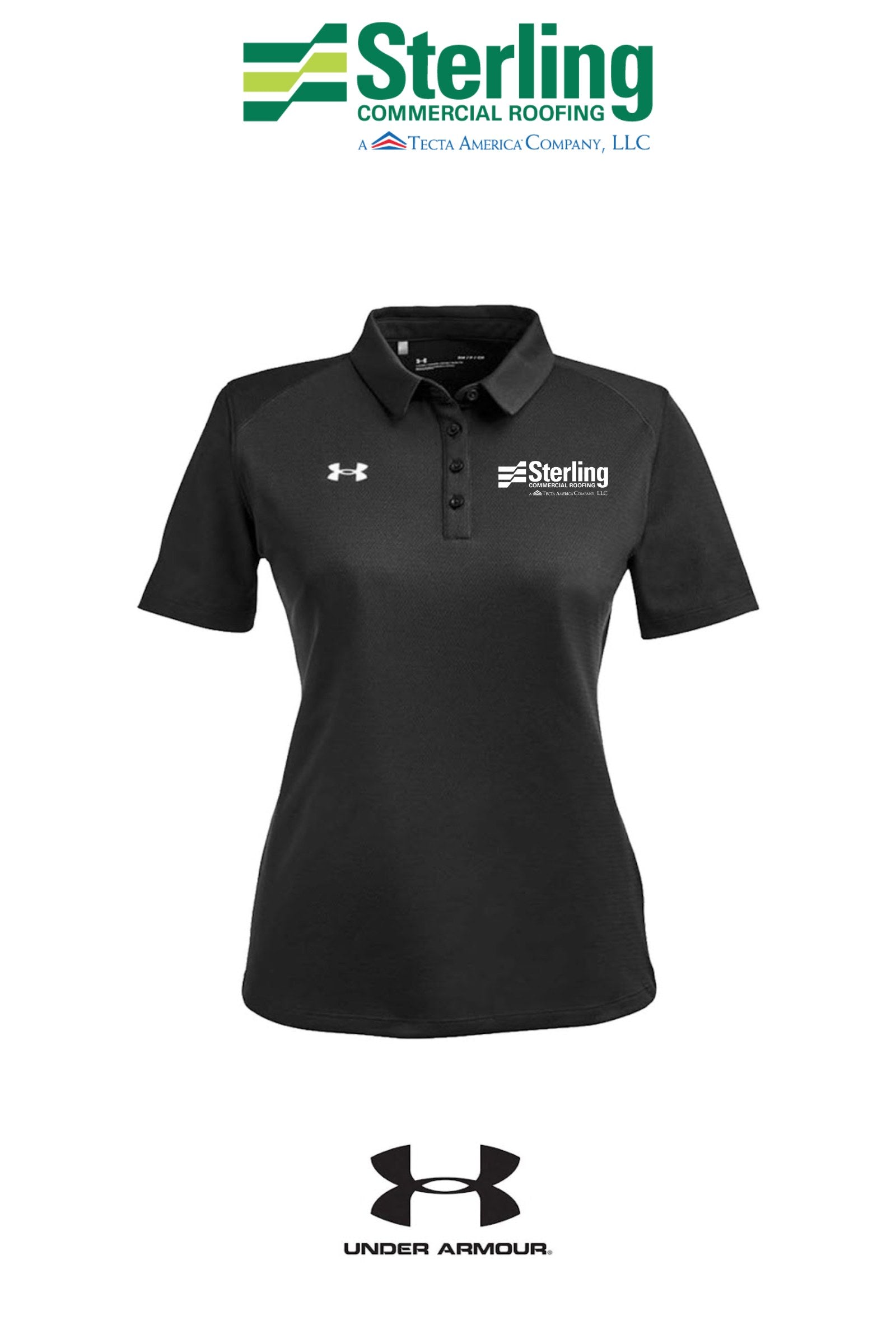 Under Armour Women's Tech‚ Polo - Sterling Commercial Roofing