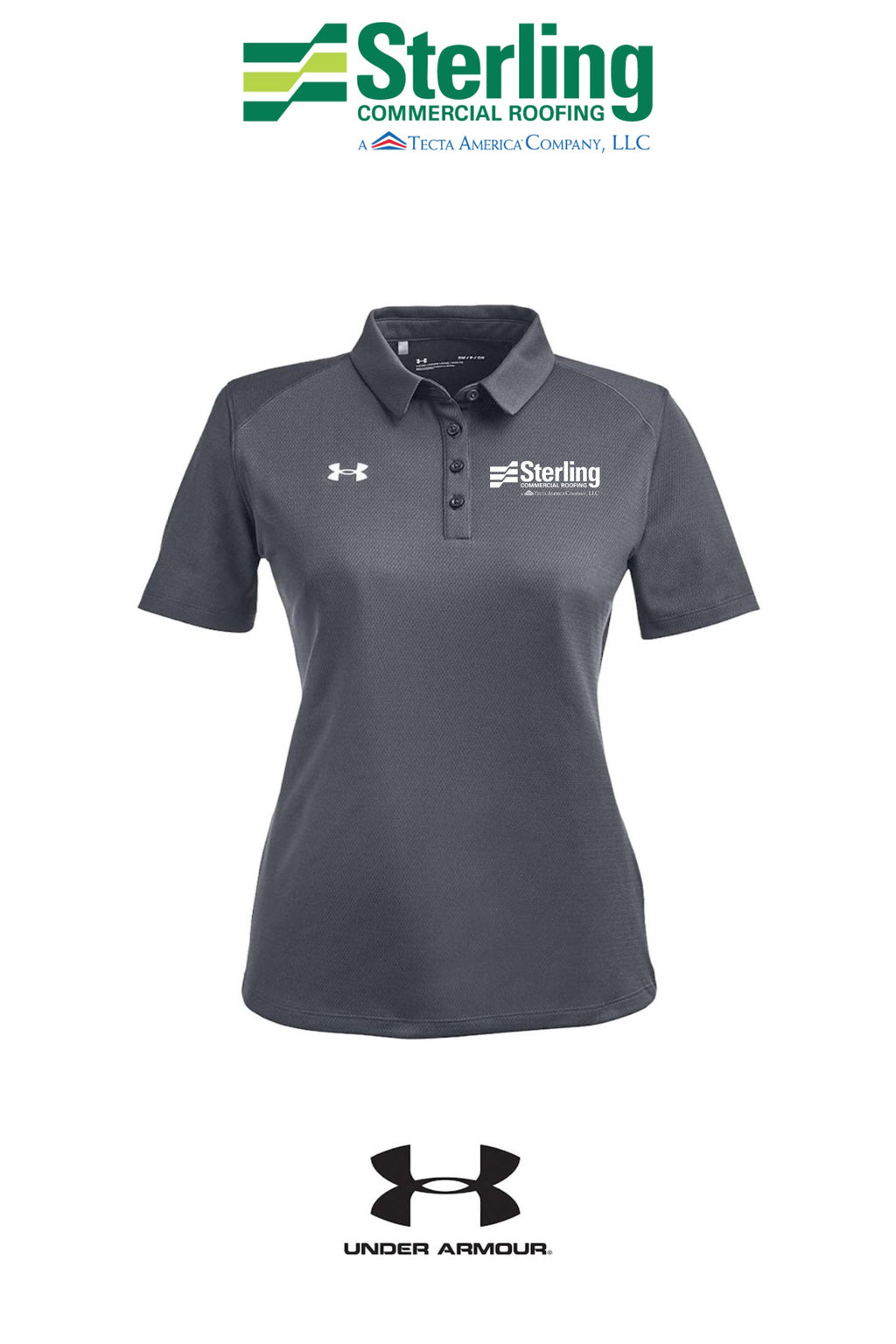 Under Armour Women's Tech‚ Polo - Sterling Commercial Roofing
