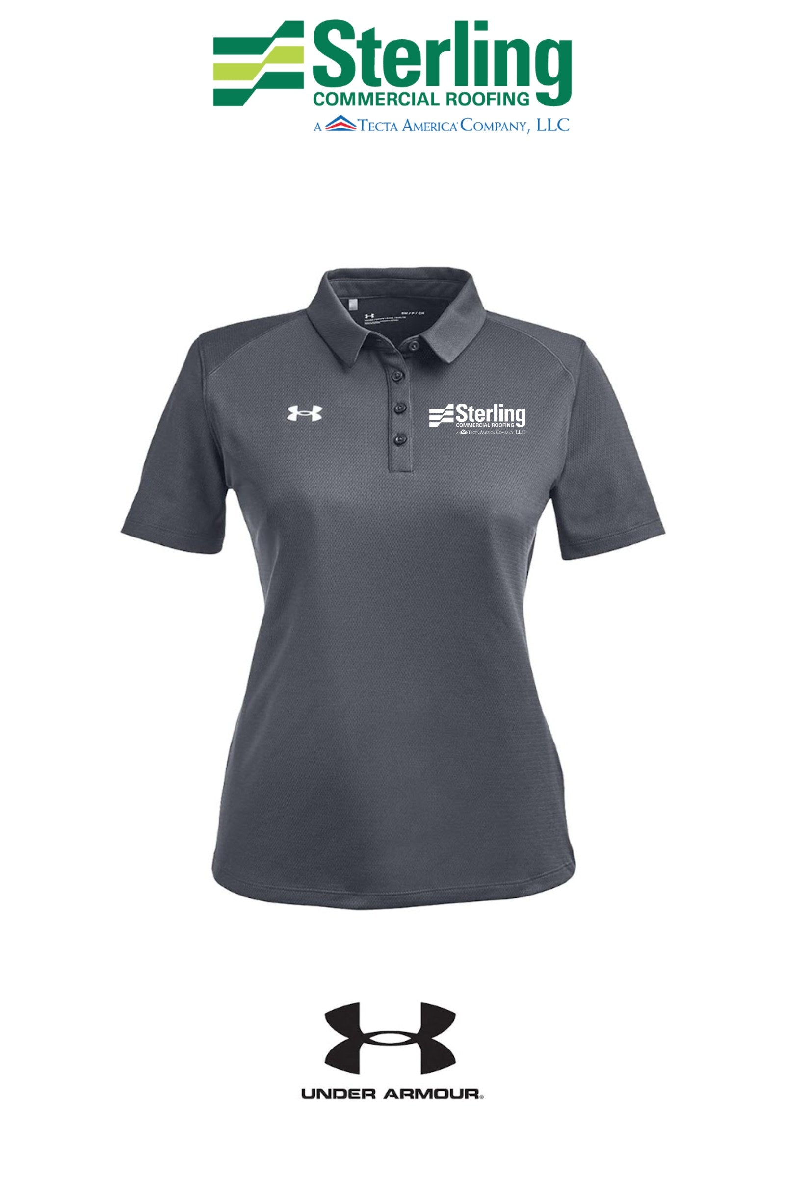 Under Armour Women's Tech‚ Polo - Sterling Commercial Roofing