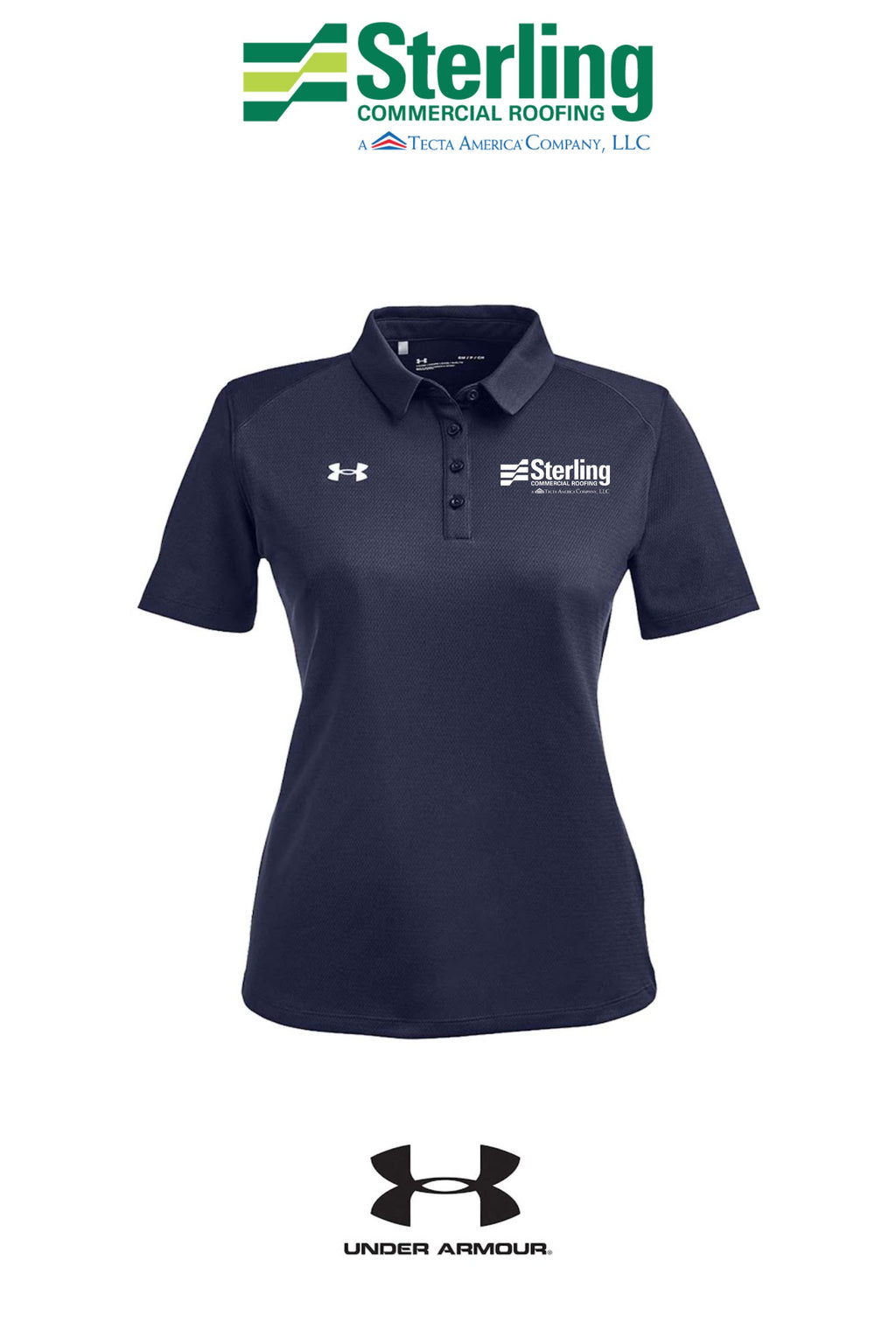 Under Armour Women's Tech‚ Polo - Sterling Commercial Roofing