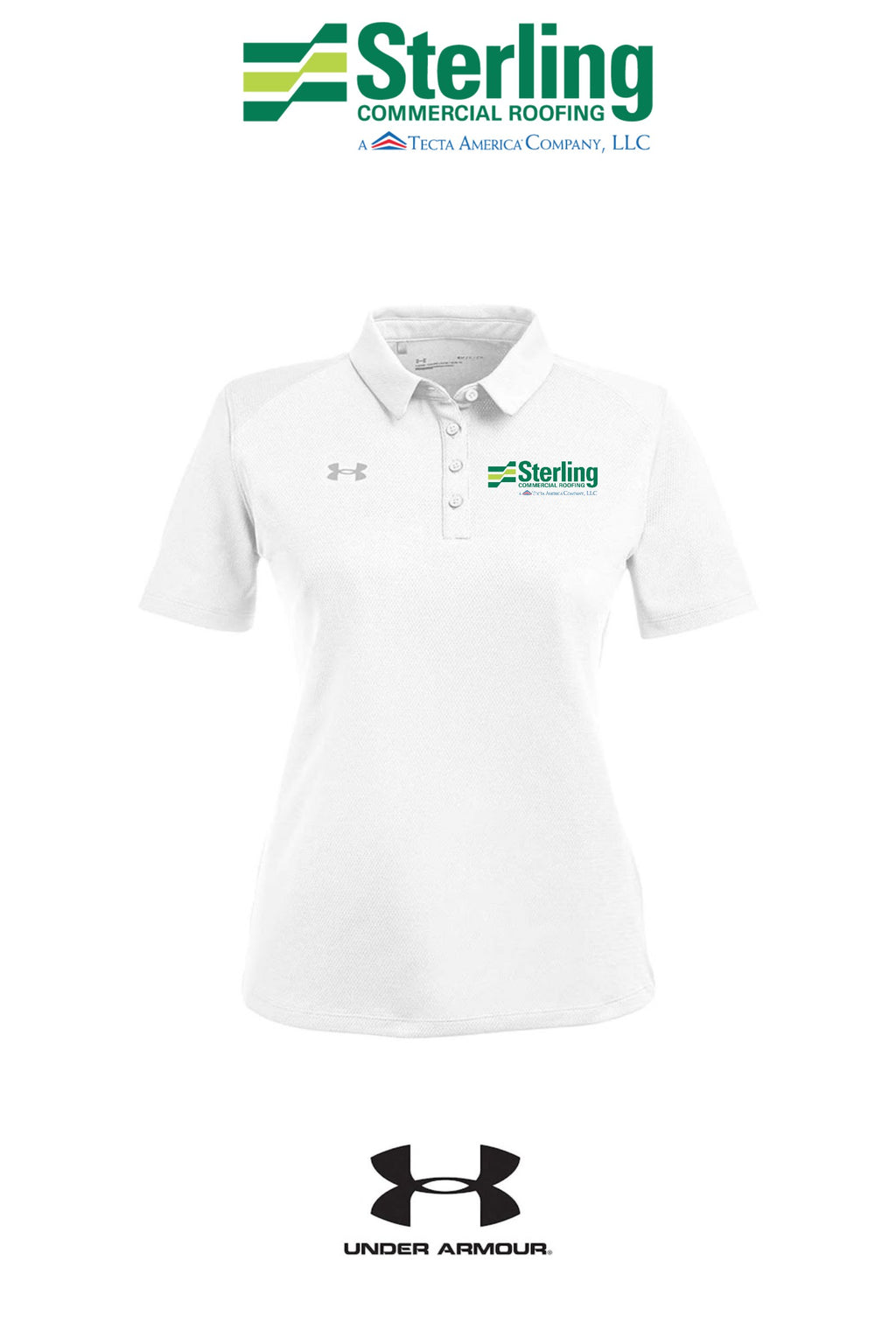 Under Armour Women's Tech‚ Polo - Sterling Commercial Roofing