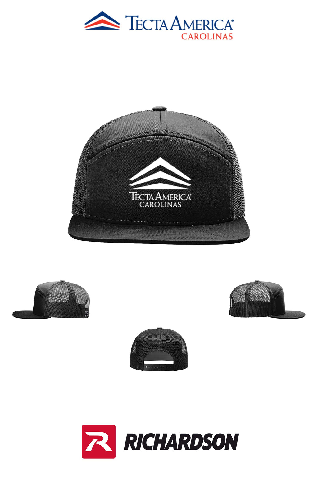 Richardson 168 Seven-Panel Trucker- Tecta America Carolinas LLC