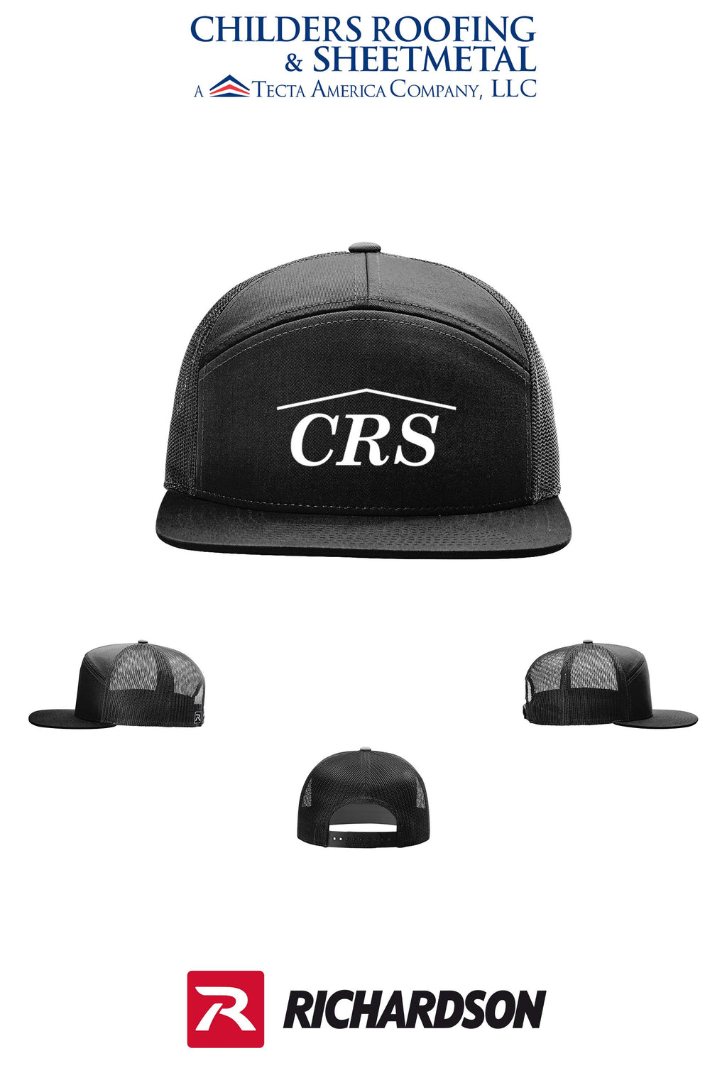 Richardson 168 Seven-Panel Trucker- CRS