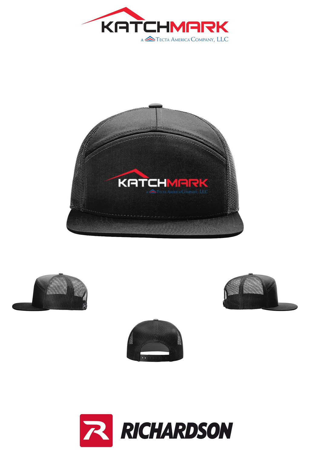 Richardson 168 Seven-Panel Trucker- Katchmark, A Tecta American Company LLC