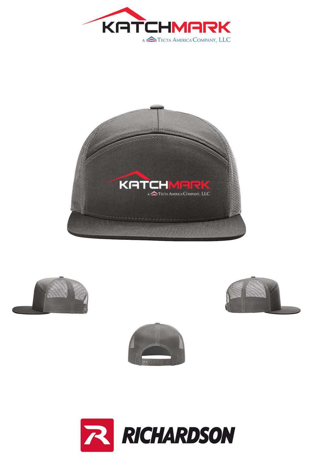Richardson 168 Seven-Panel Trucker- Katchmark, A Tecta American Company LLC
