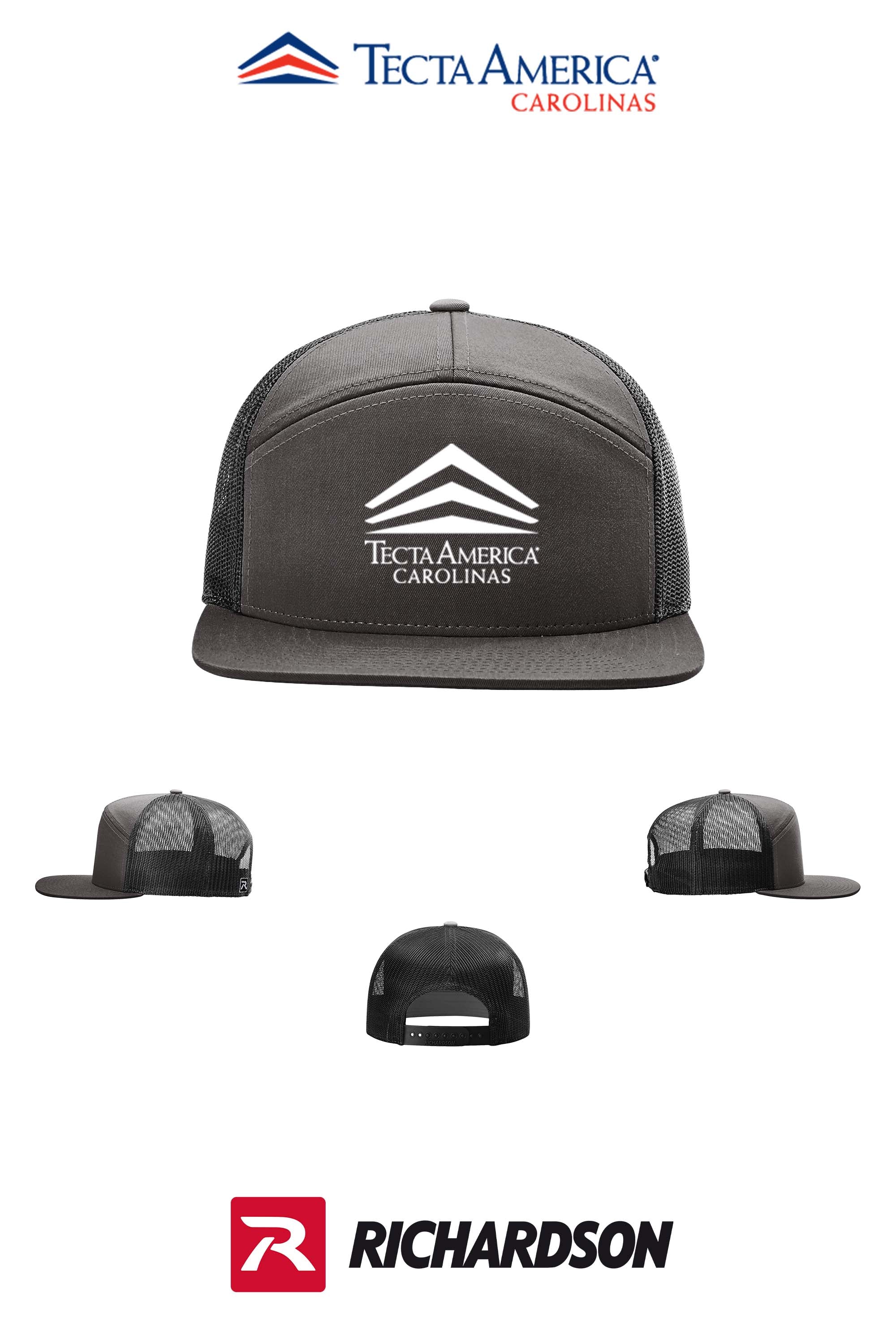 Richardson 168 Seven-Panel Trucker- Tecta America Carolinas LLC