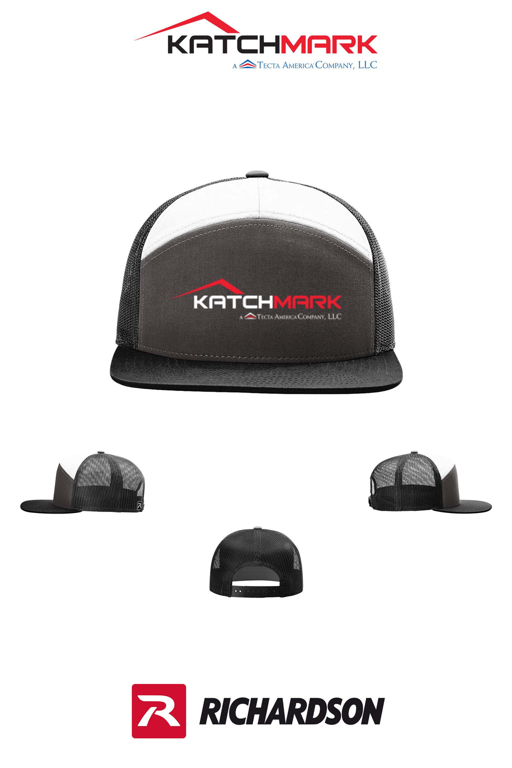 Richardson 168 Seven-Panel Trucker- Katchmark, A Tecta American Company LLC