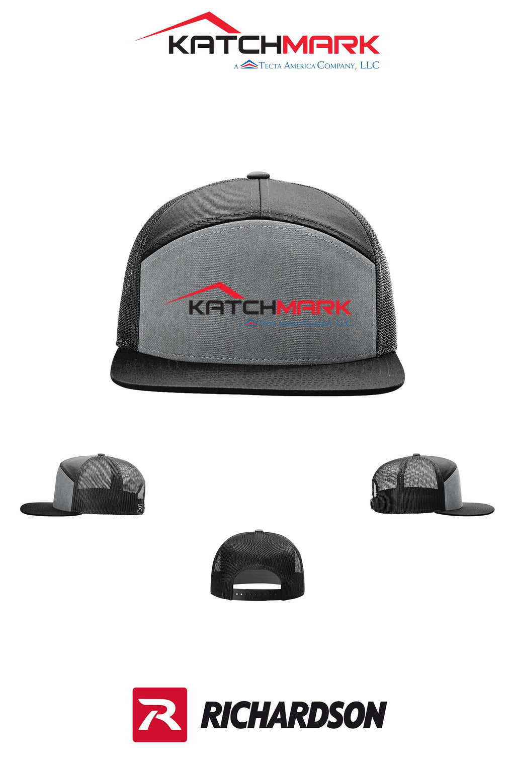 Richardson 168 Seven-Panel Trucker- Katchmark, A Tecta American Company LLC