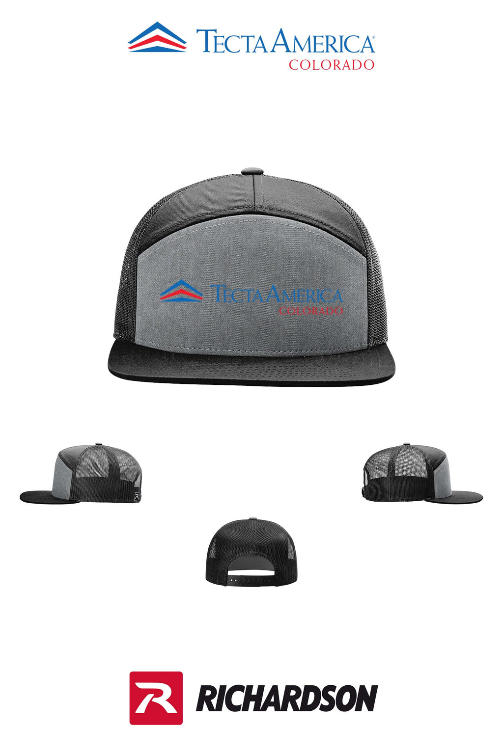 Richardson 168 Seven-Panel Trucker- Monument Roofing of Colorado