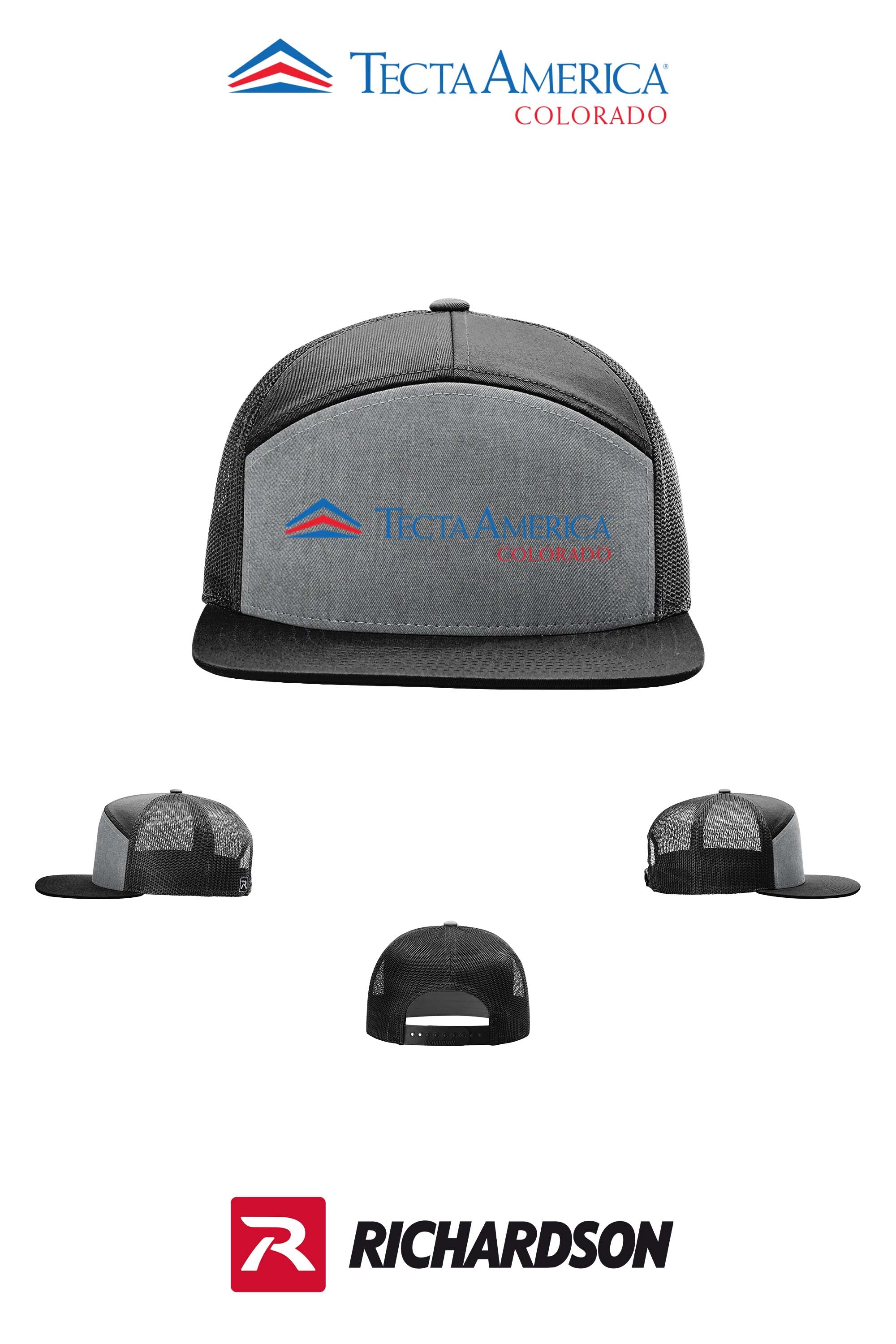 Richardson 168 Seven-Panel Trucker- Monument Roofing of Colorado
