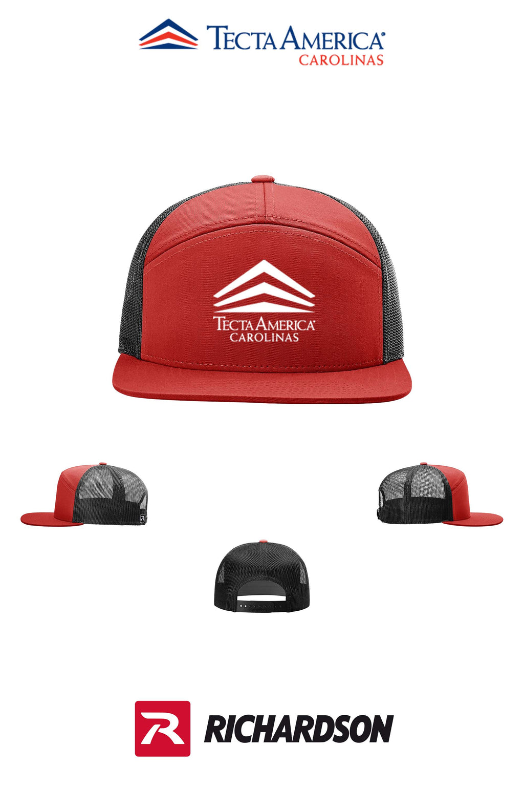 Richardson 168 Seven-Panel Trucker- Tecta America Carolinas LLC
