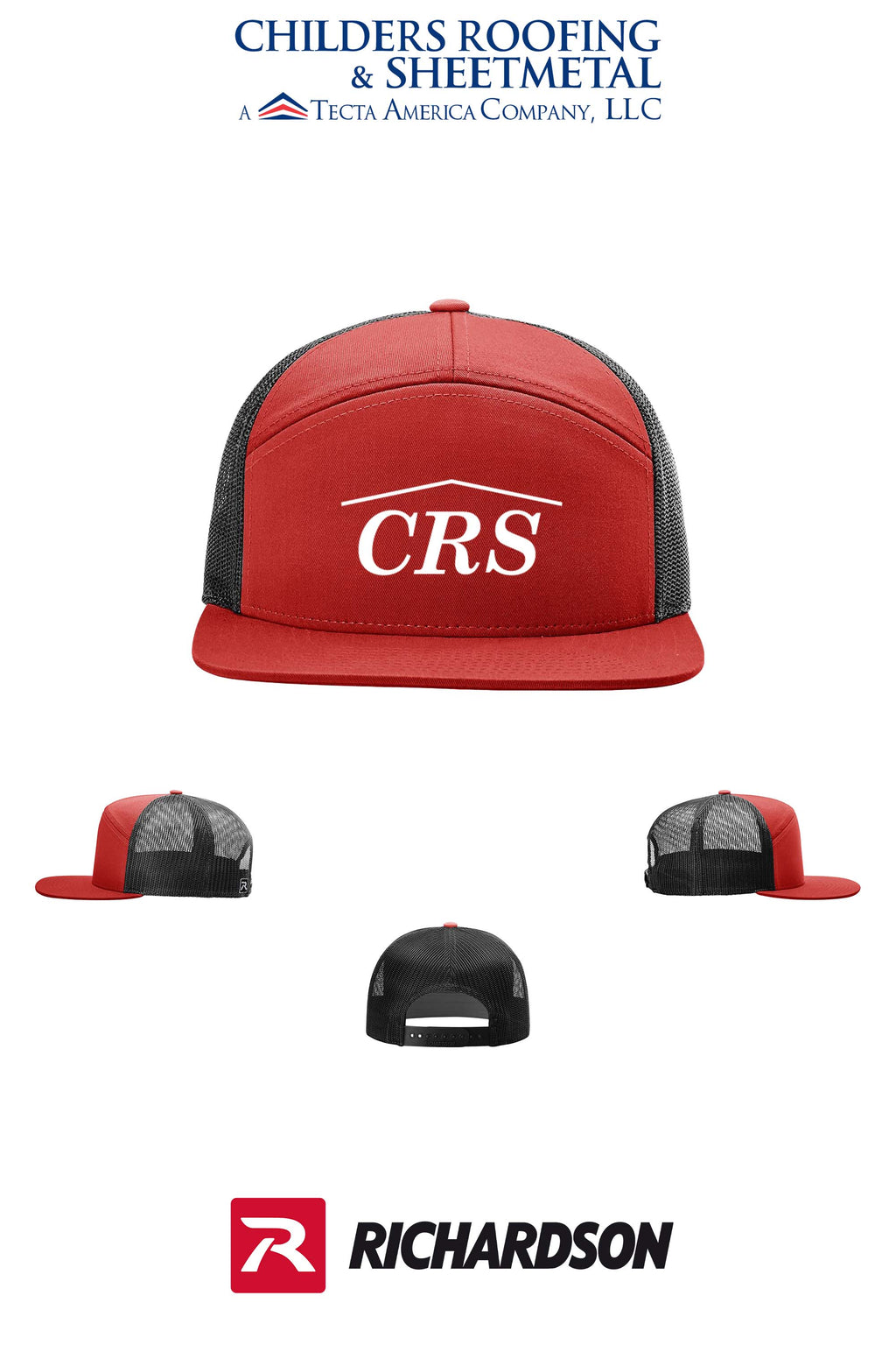 Richardson 168 Seven-Panel Trucker- CRS