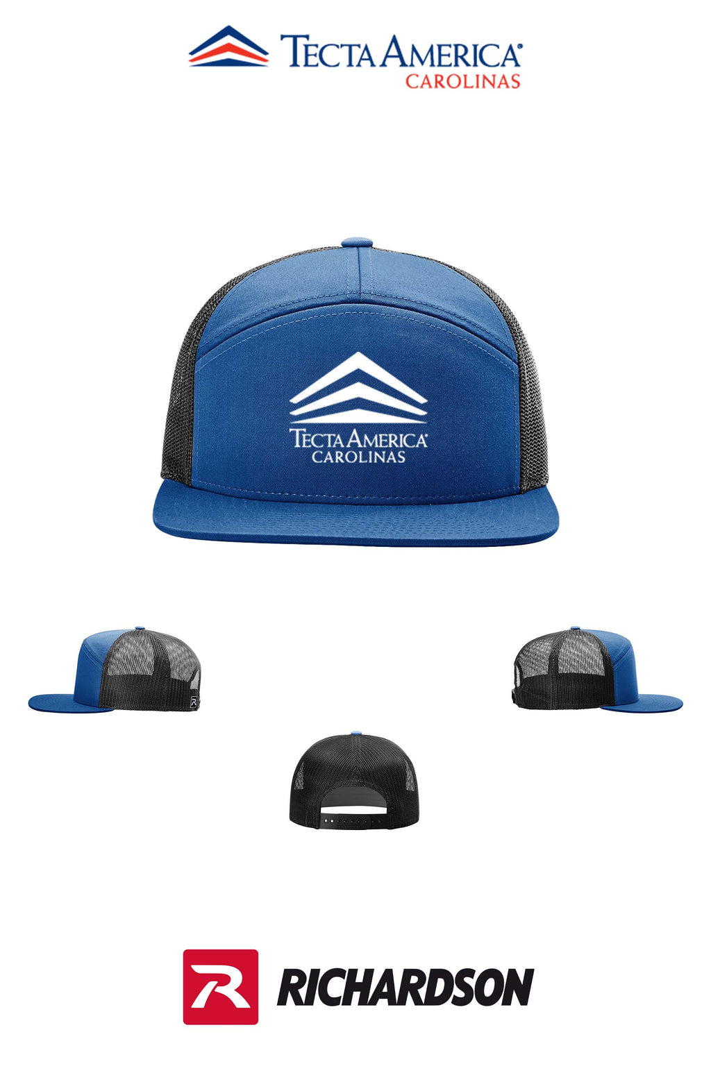 Richardson 168 Seven-Panel Trucker- Tecta America Carolinas LLC