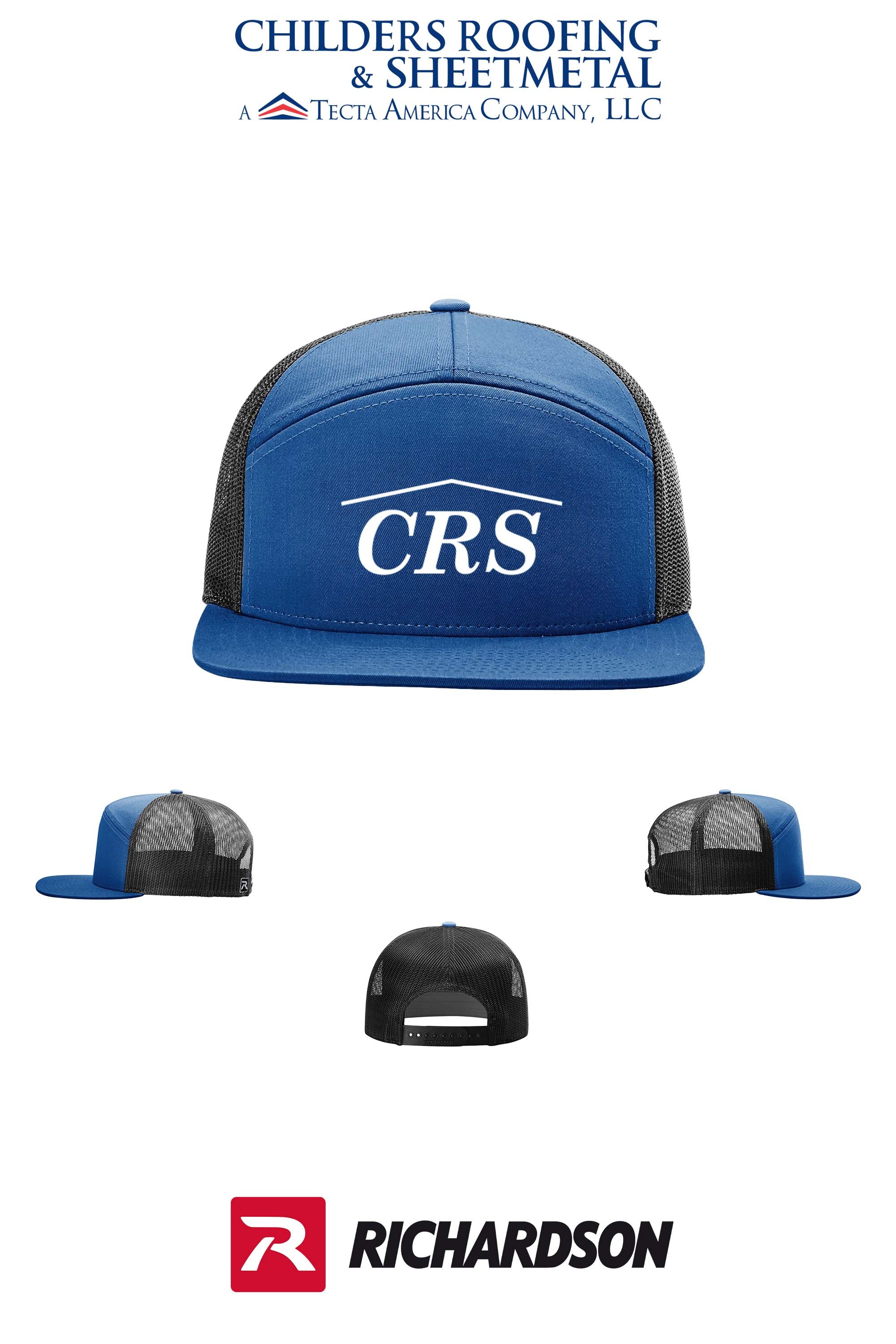Richardson 168 Seven-Panel Trucker- CRS