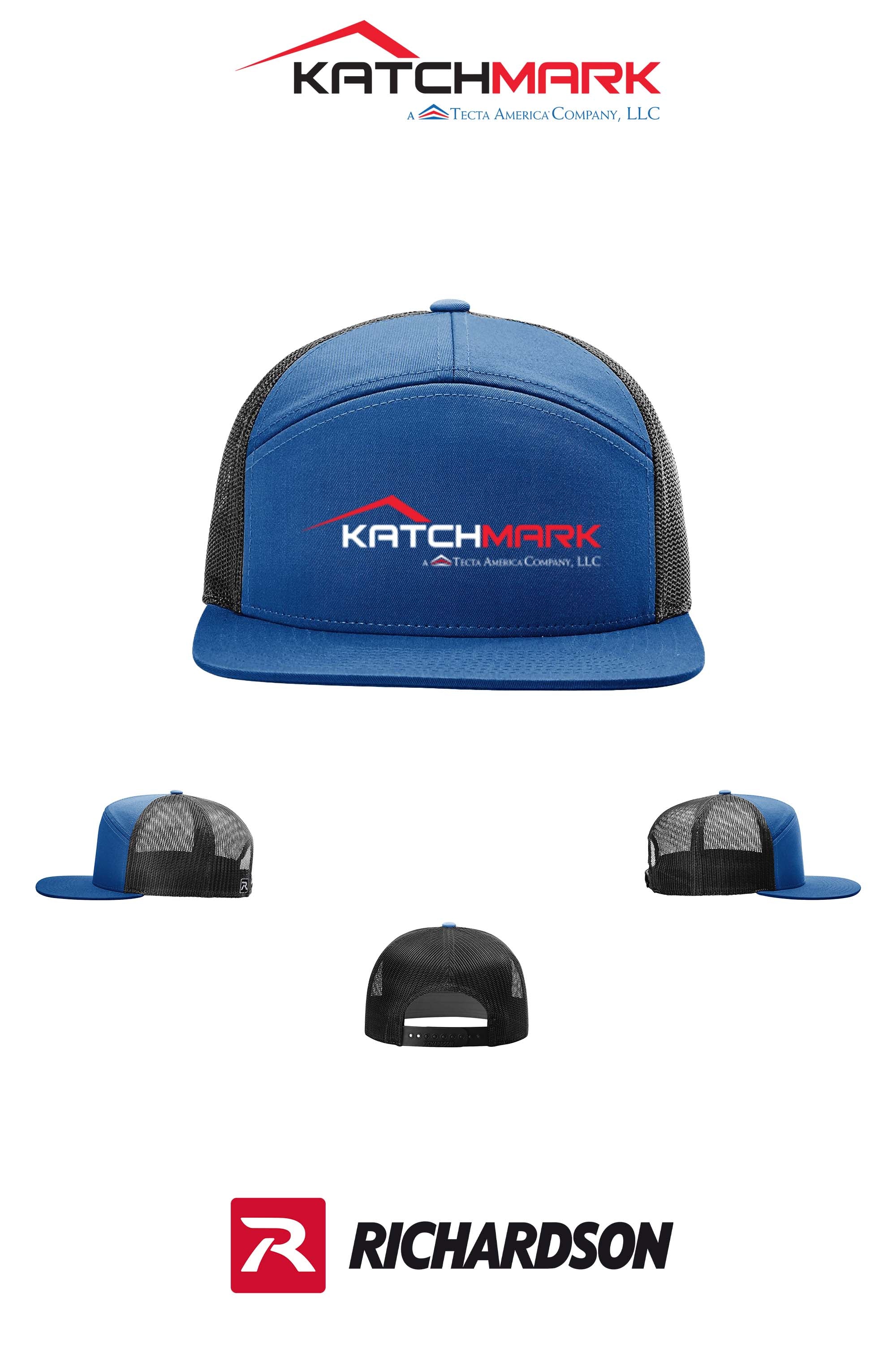 Richardson 168 Seven-Panel Trucker- Katchmark, A Tecta American Company LLC