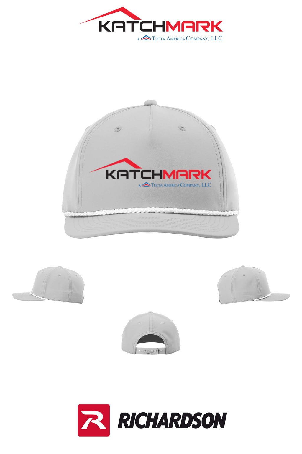 Richardson 258 Five-Panel Classic Rope Cap - Katchmark, A Tecta American Company LLC