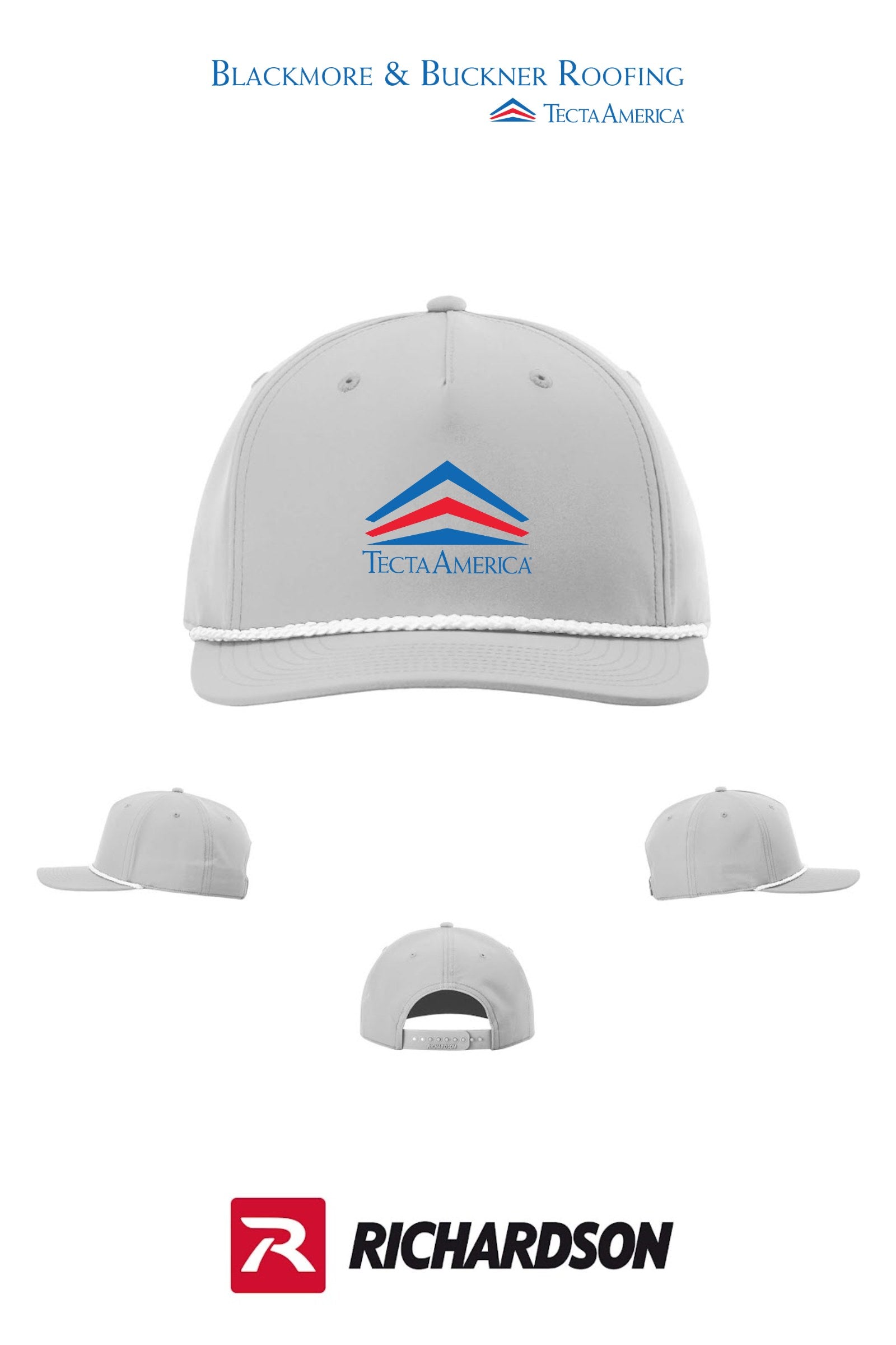 Richardson 258 Five-Panel Classic Rope Cap - Blackmore & Buckner