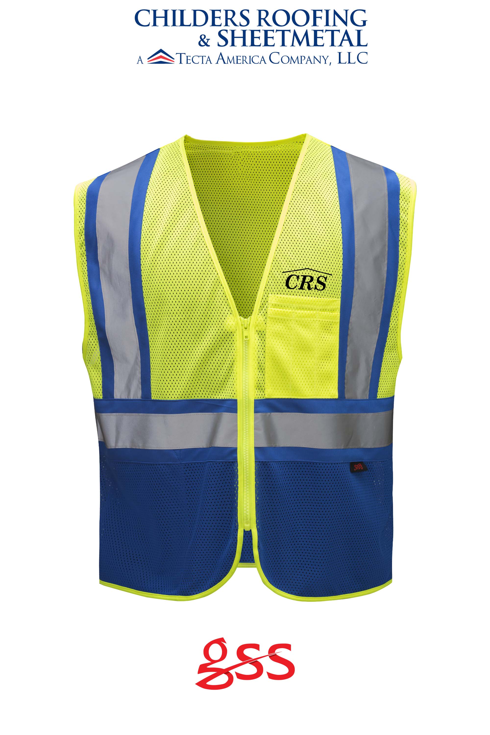 Enhanced Visibility Multi-color Vest - CRS
