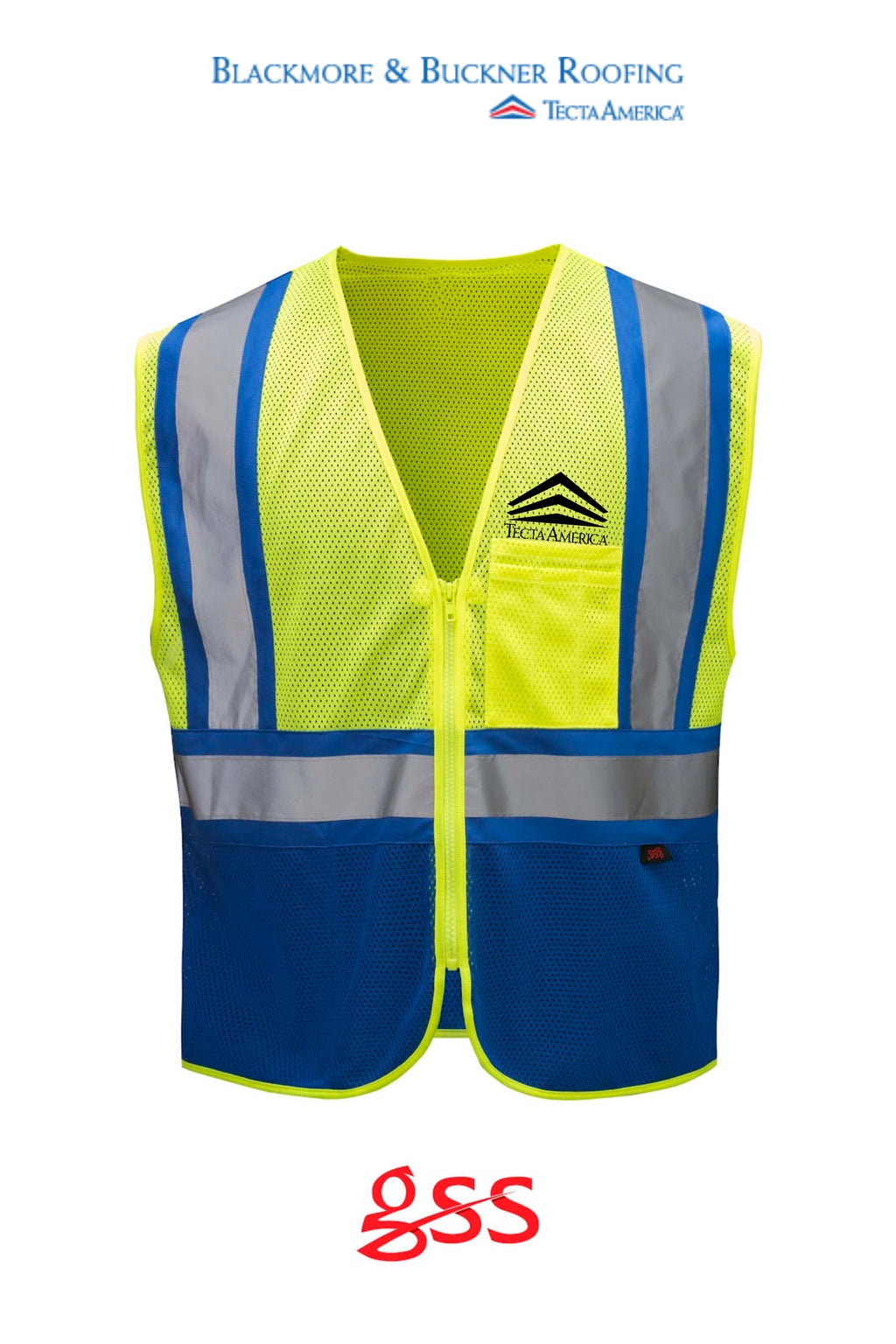 Enhanced Visibility Multi-color Vest - Blackmore & Buckner