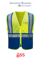 Enhanced Visibility Multi-color Vest - Anthony Roofing