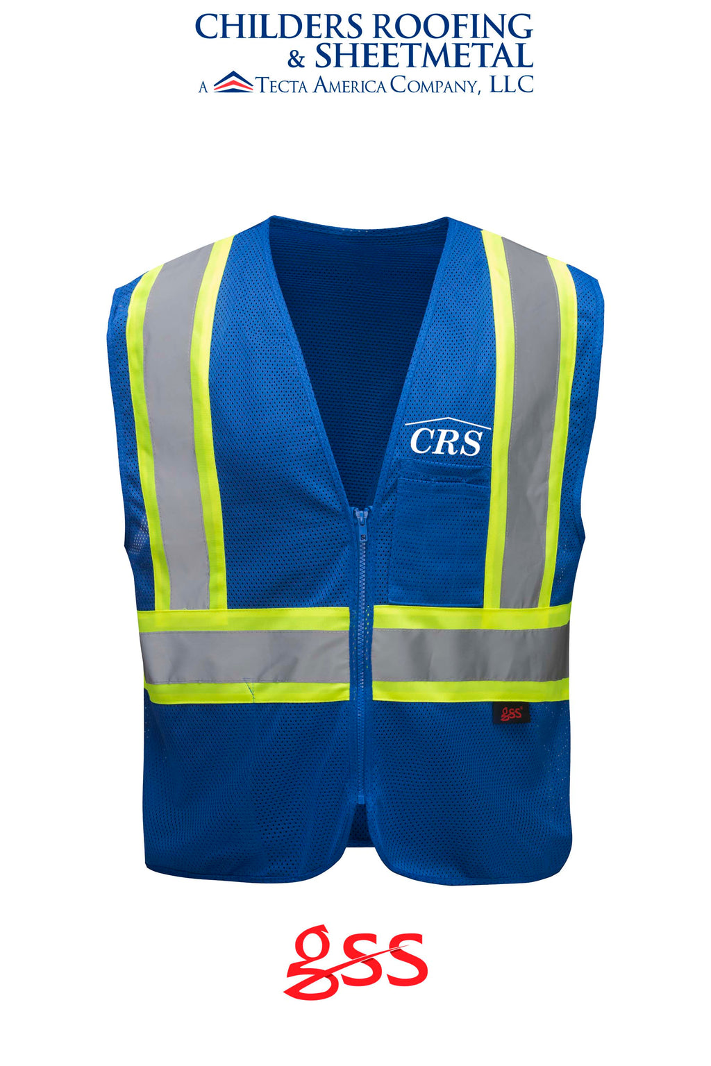 Enhanced Visibility Multi-color Vest - CRS