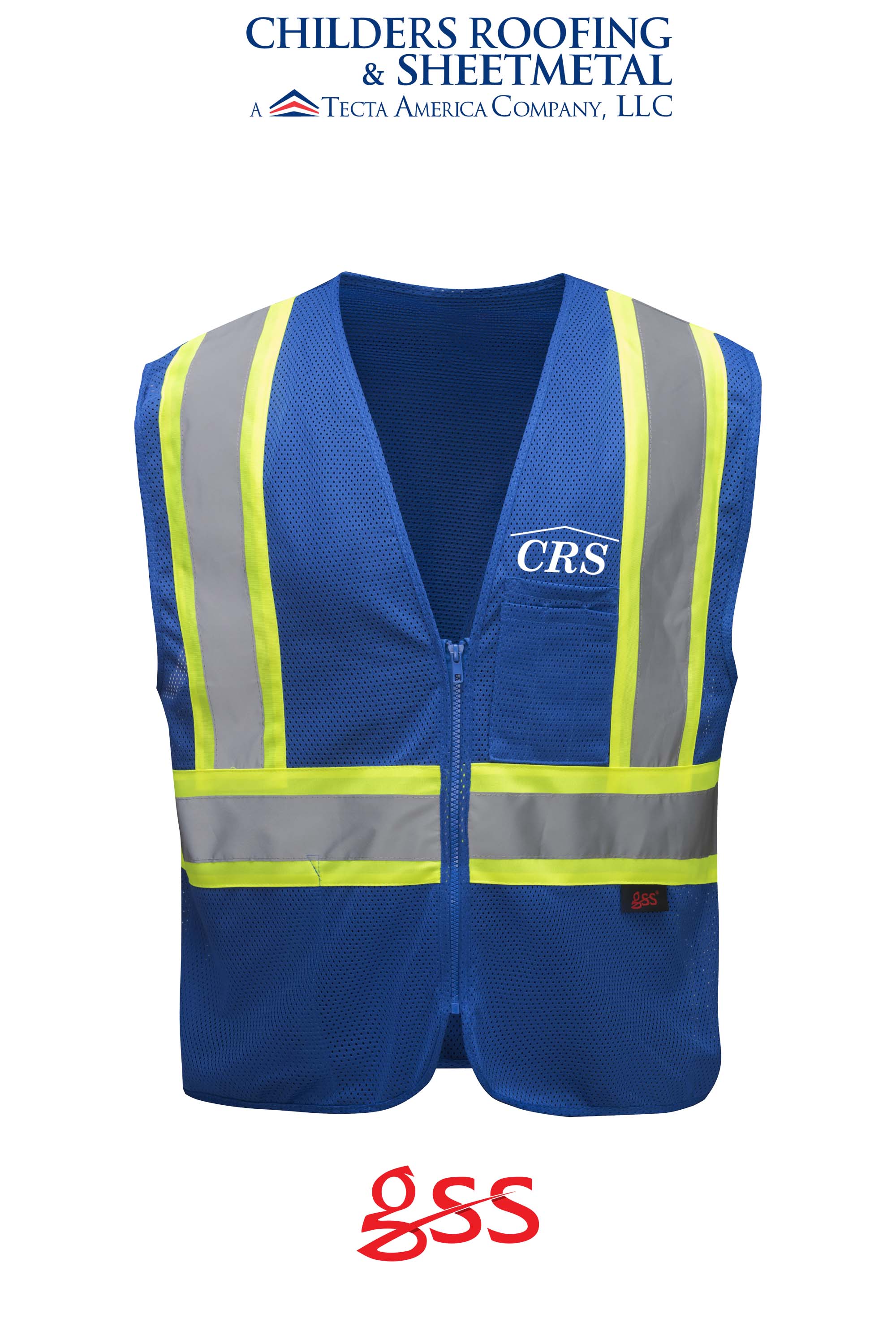 Enhanced Visibility Multi-color Vest - CRS