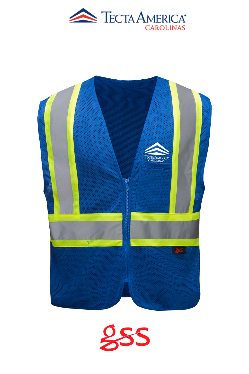 Enhanced Visibility Multi-color Vest - Tecta America Carolinas LLC