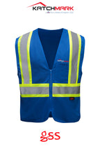 Enhanced Visibility Multi-color Vest - Katchmark, A Tecta American Company LLC