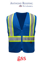 Enhanced Visibility Multi-color Vest - Anthony Roofing