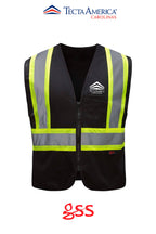 Enhanced Visibility Multi-color Vest - Tecta America Carolinas LLC