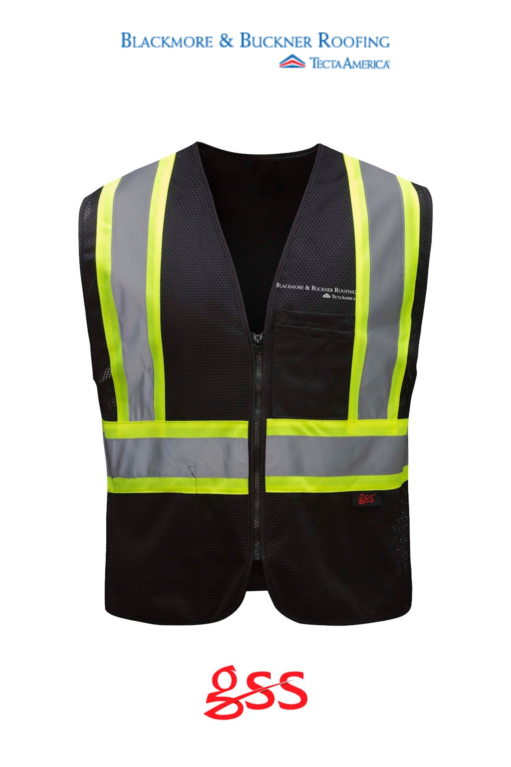 Enhanced Visibility Multi-color Vest - Blackmore & Buckner