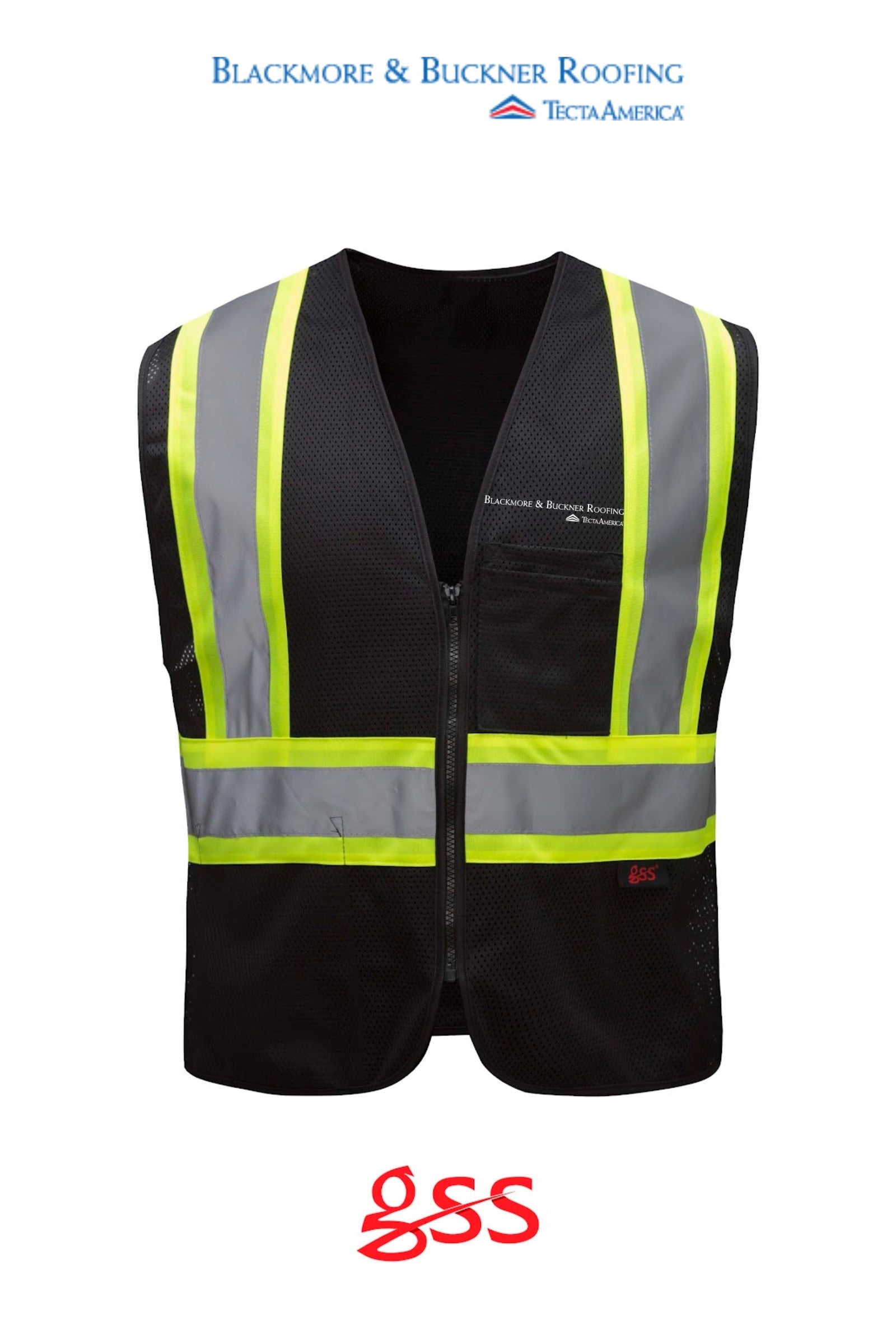 Enhanced Visibility Multi-color Vest - Blackmore & Buckner