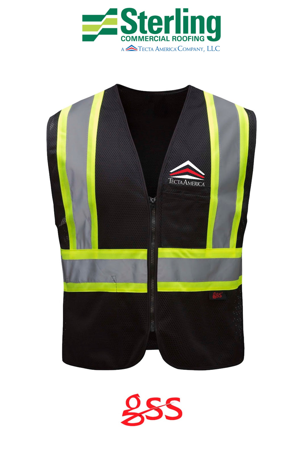 Enhanced Visibility Multi-color Vest - Sterling, A Tecta American Company LLC