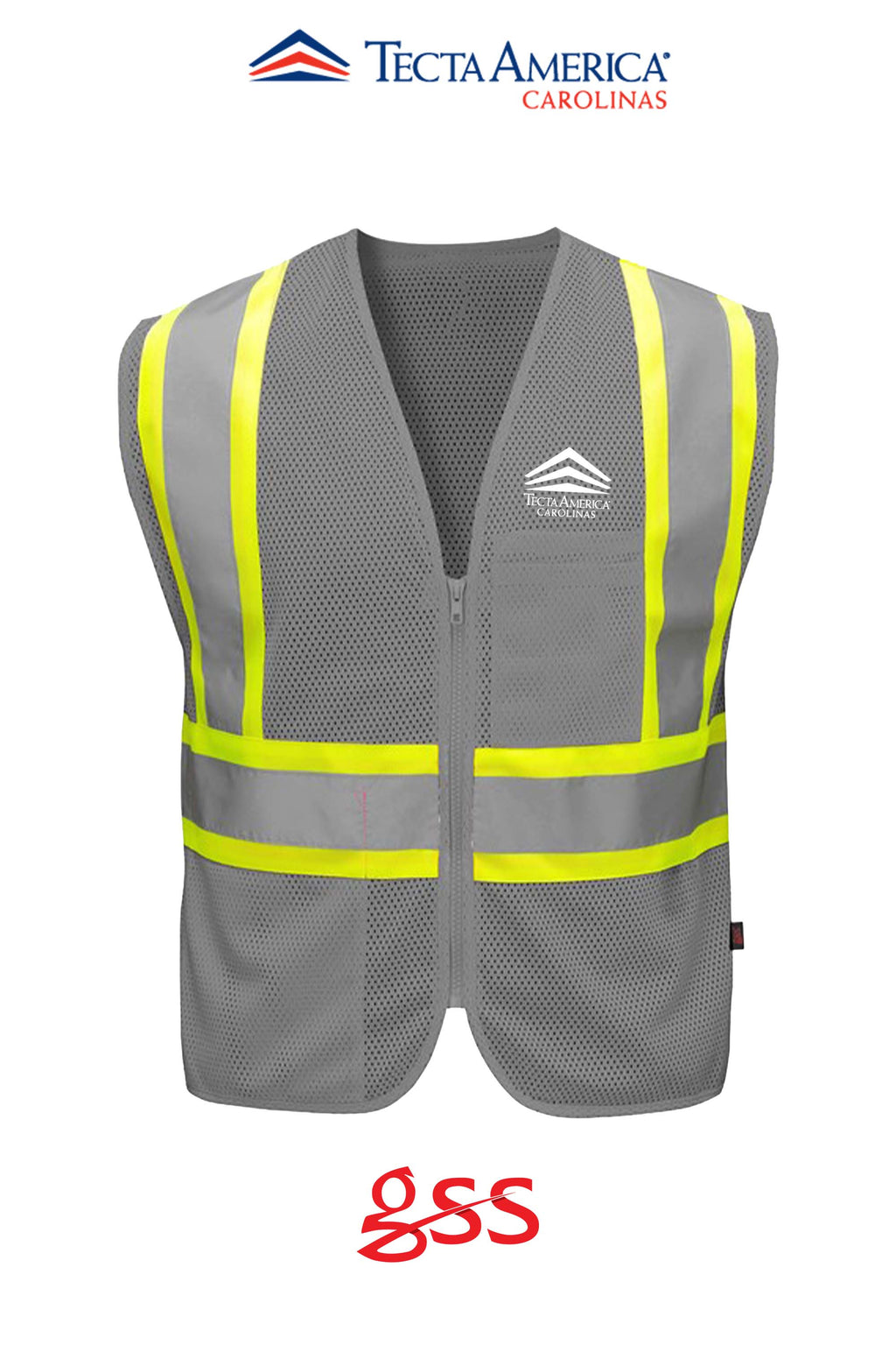 Enhanced Visibility Multi-color Vest - Tecta America Carolinas LLC