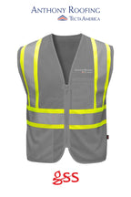 Enhanced Visibility Multi-color Vest - Anthony Roofing