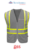 Enhanced Visibility Multi-color Vest - Monument Roofing of Colorado