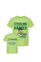 "Sterling Runs in the Family" Toddler Tee - Sterling Commercial Roofing