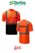 Class 2 Safety T-shirt with black bottom - Sterling, A Tecta American Company LLC