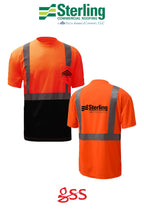 Class 2 Safety T-shirt with black bottom - Sterling, A Tecta American Company LLC
