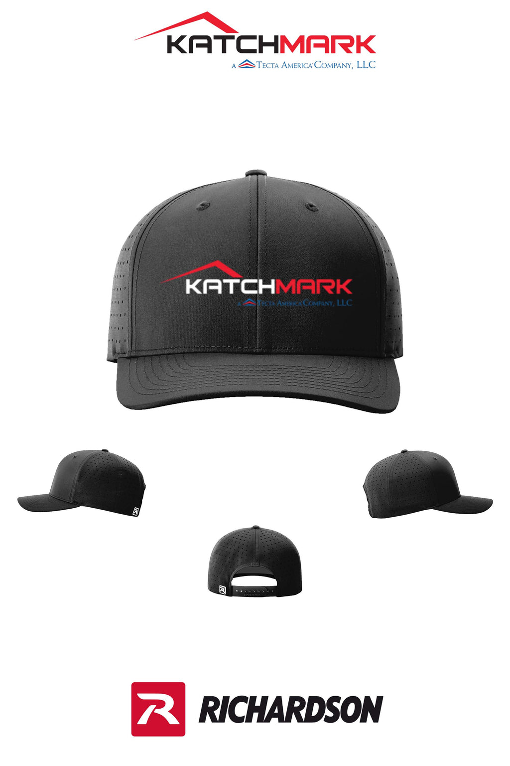 Richardson 632 Laser Perf R-Flex Snapback - Katchmark, A Tecta American Company LLC