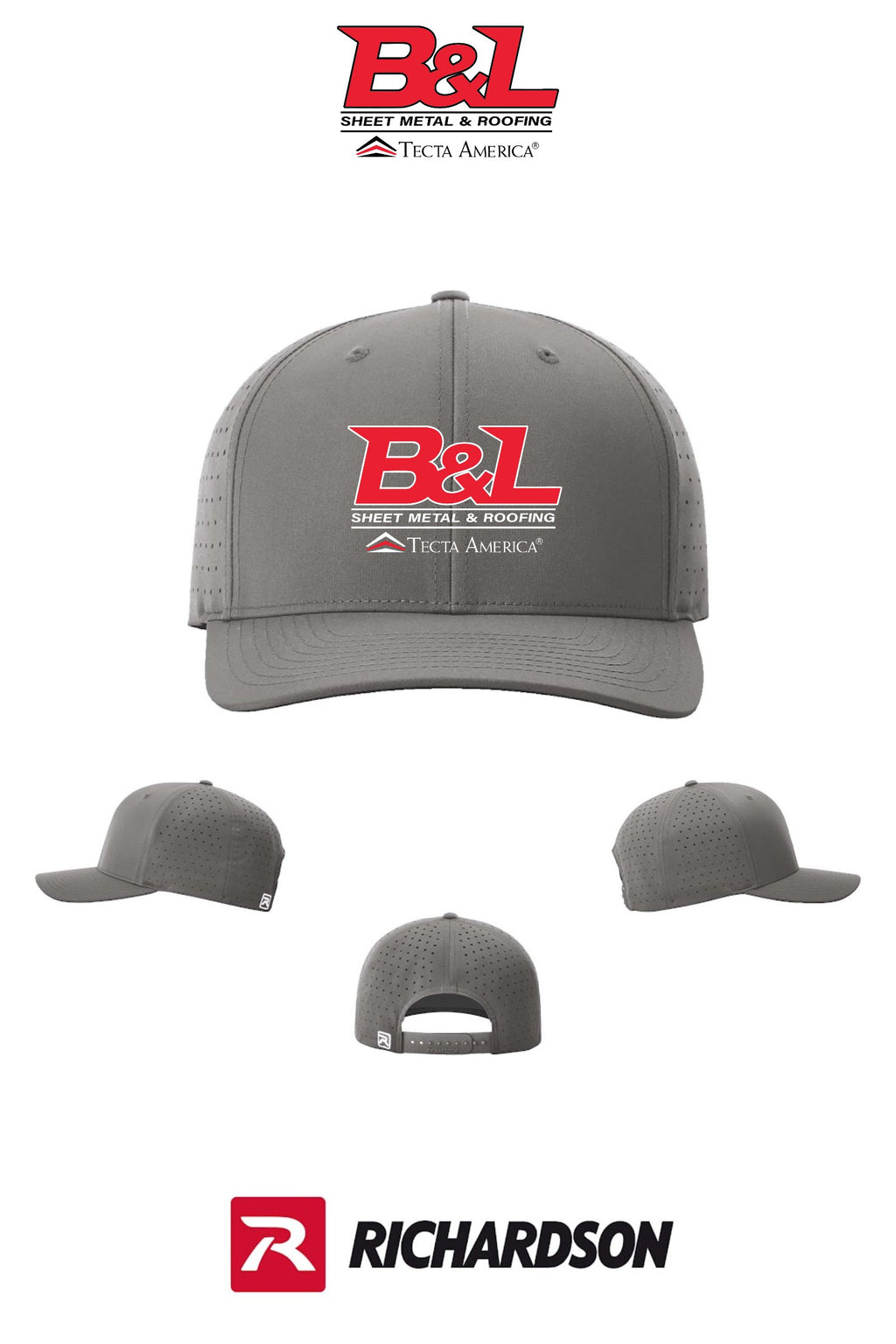 Richardson 632 Laser Perf R-Flex Snapback - B&L Sheet Metal & Roofing