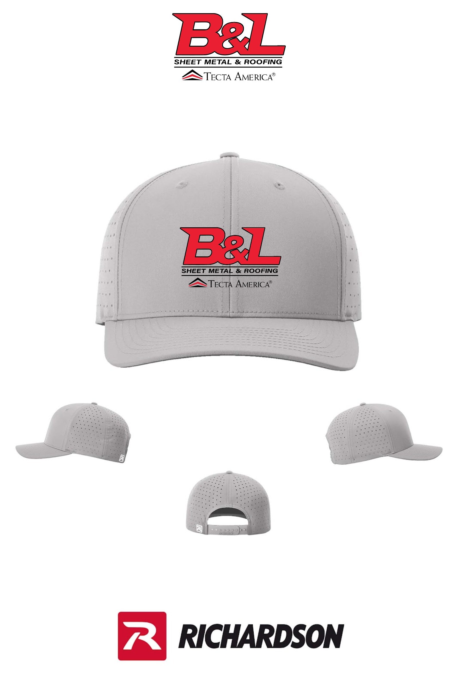 Richardson 632 Laser Perf R-Flex Snapback - B&L Sheet Metal & Roofing