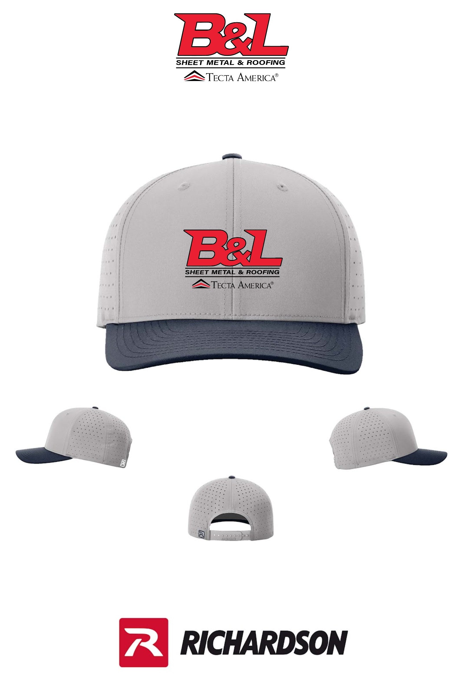 Richardson 632 Laser Perf R-Flex Snapback - B&L Sheet Metal & Roofing