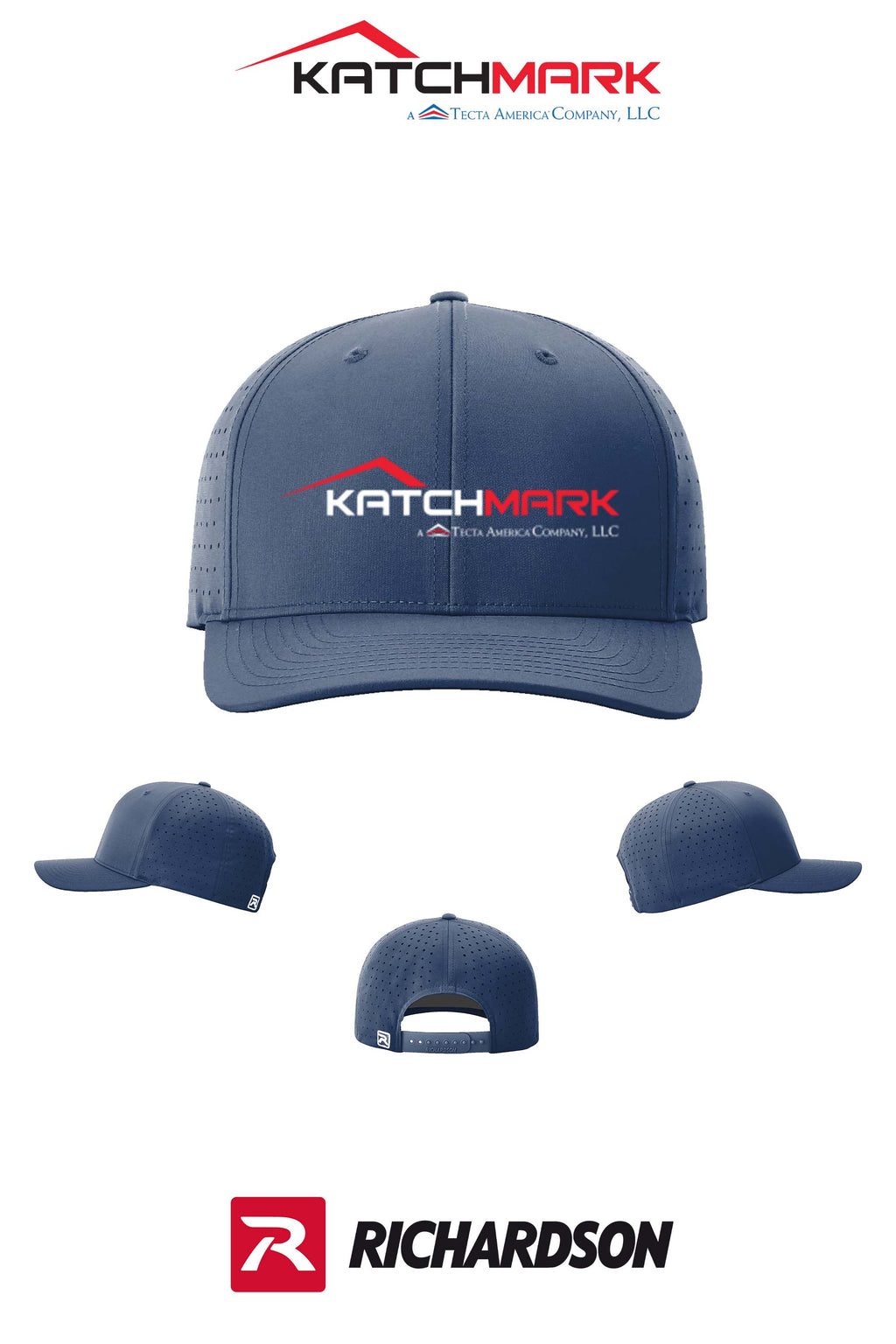 Richardson 632 Laser Perf R-Flex Snapback - Katchmark, A Tecta American Company LLC